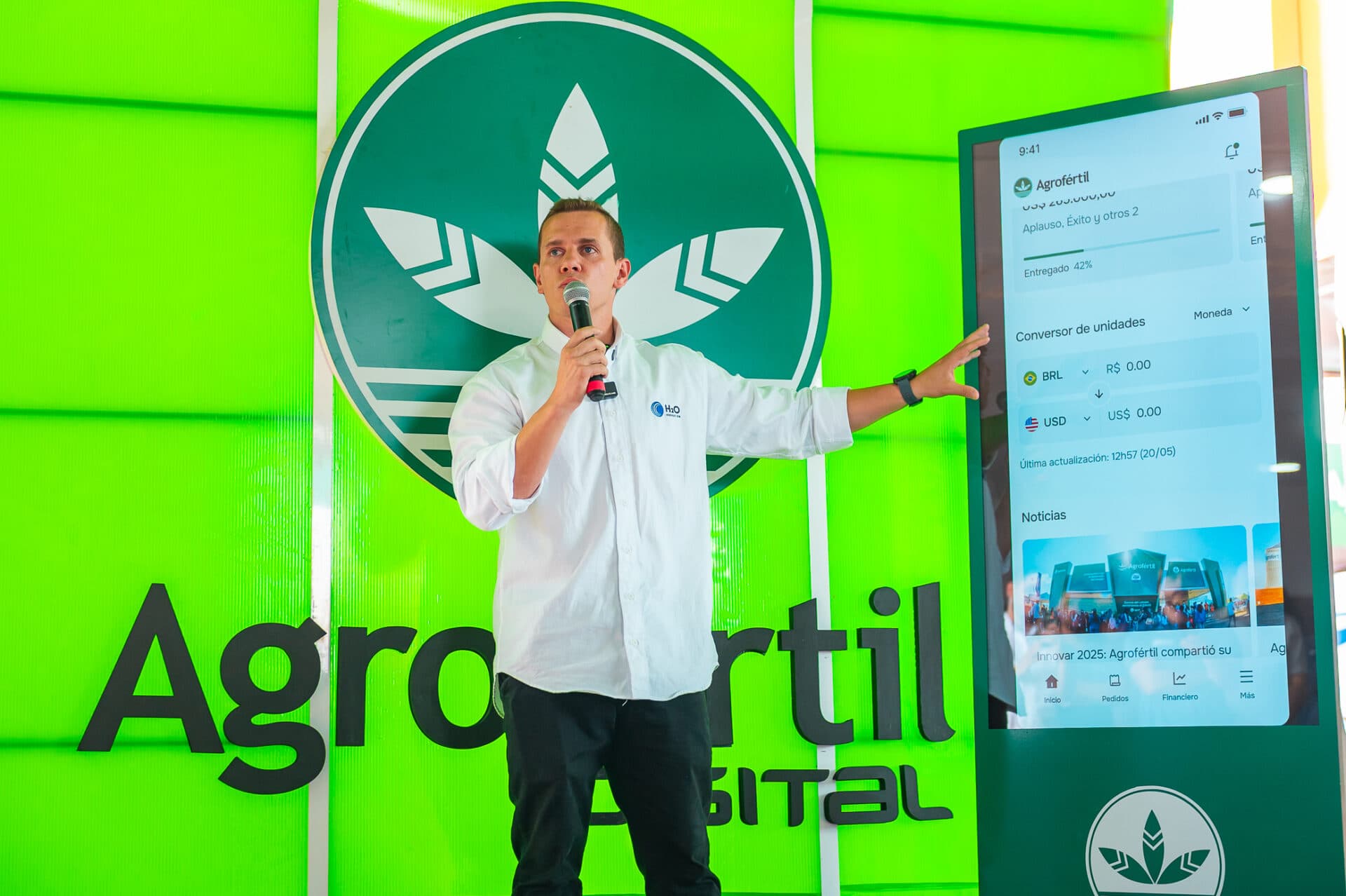 Plataforma Agrofértil Digital presentada en Innovar 2026