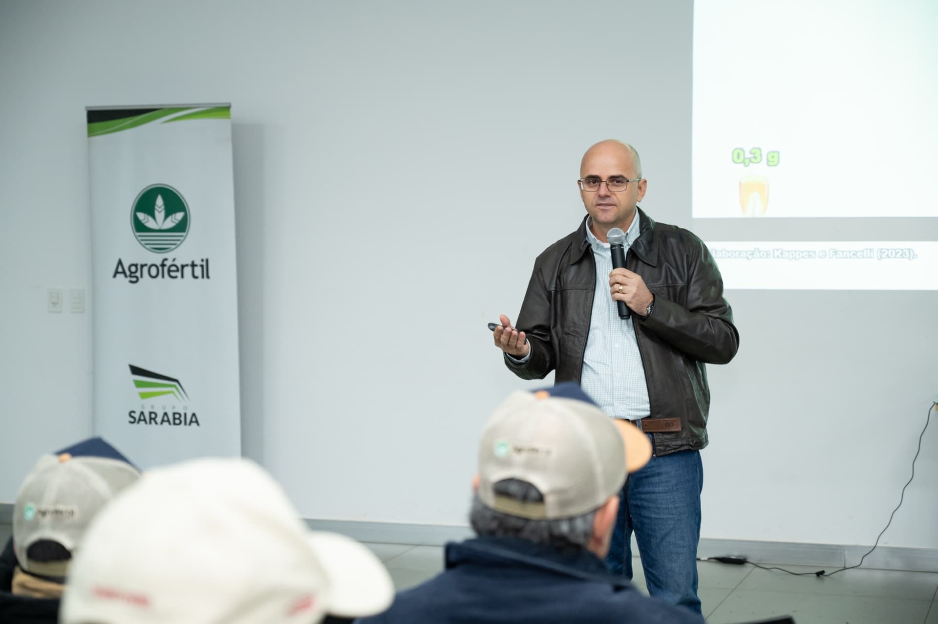 Claudinei Kappes participa del encuentro tecnológico de maíz de Agrofértil
